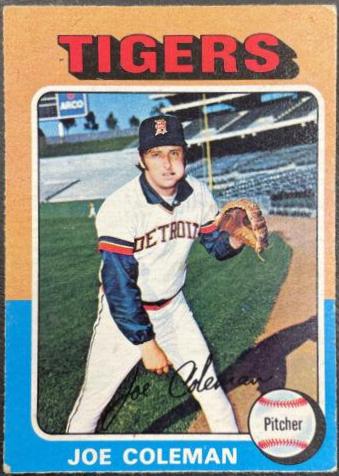 Joe Coleman #42 Baseball Cards 1975 O Pee Chee