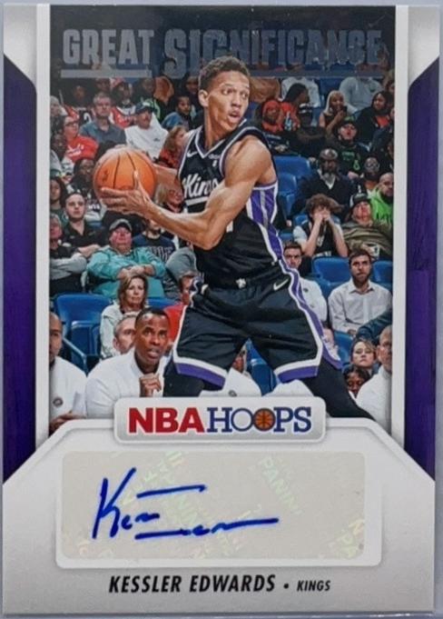 Kessler Edwards #GS-KEN Basketball Cards 2024 Panini NBA Hoops Great SIGnificance