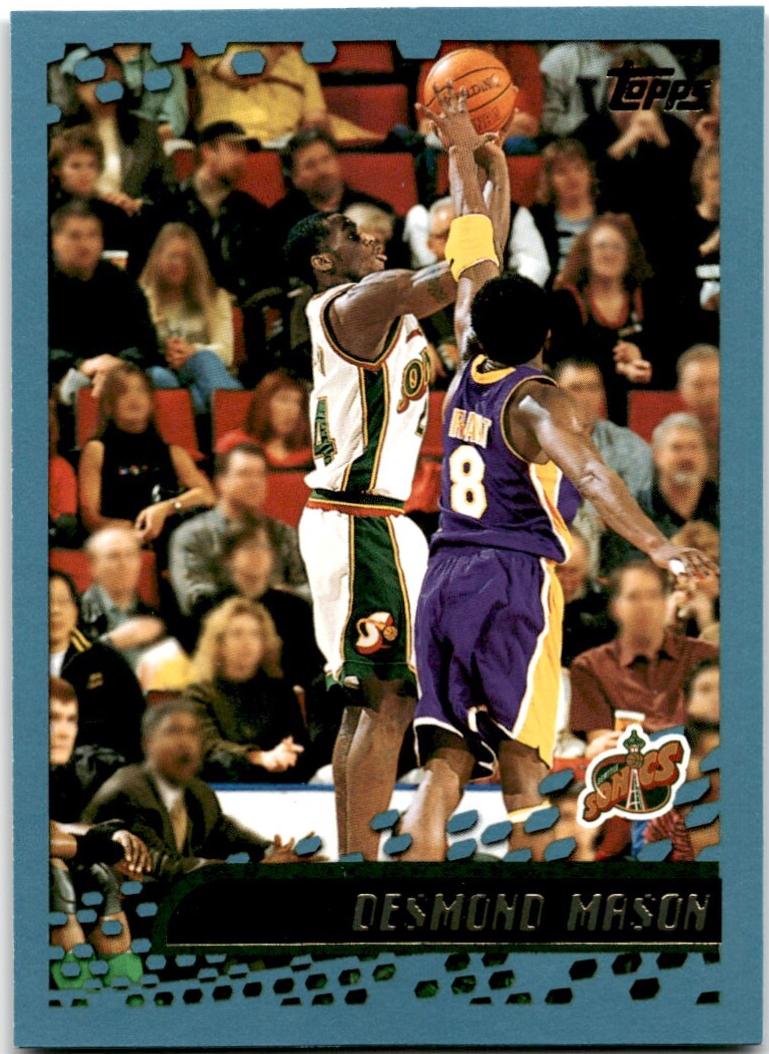 Desmond Mason #87 2001-02 Topps Basketball