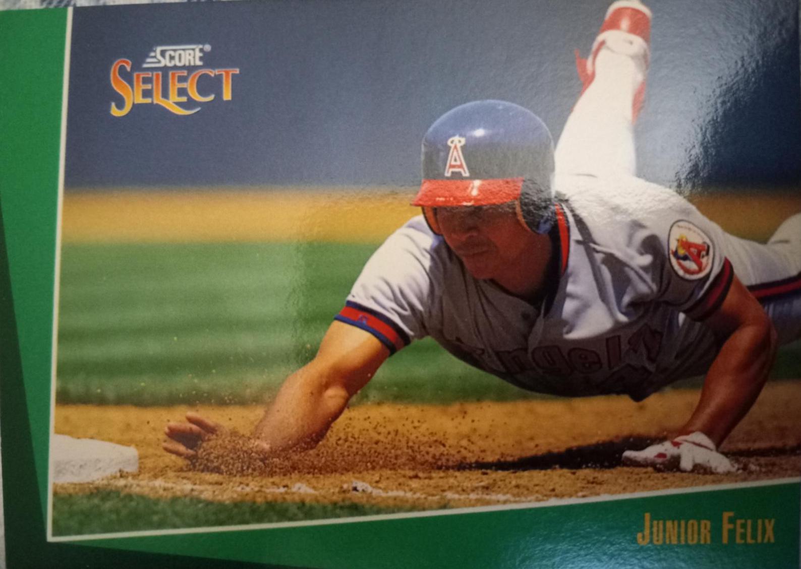Junior Felix #28 Baseball Cards 1993 Score Select