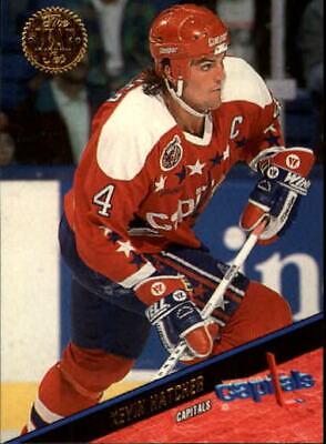 Kevin Hatcher #34 Hockey Cards 1993 Leaf