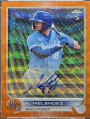 MJ Melendez [Orange Wave Refractor] #RA-MJM Prices | 2022 Topps