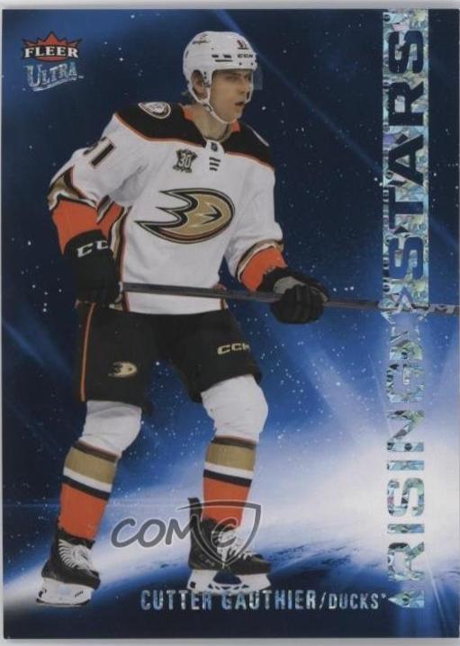 Cutter Gauthier #RS-19 2024-25 Fleer Ultra Hockey Rising Stars