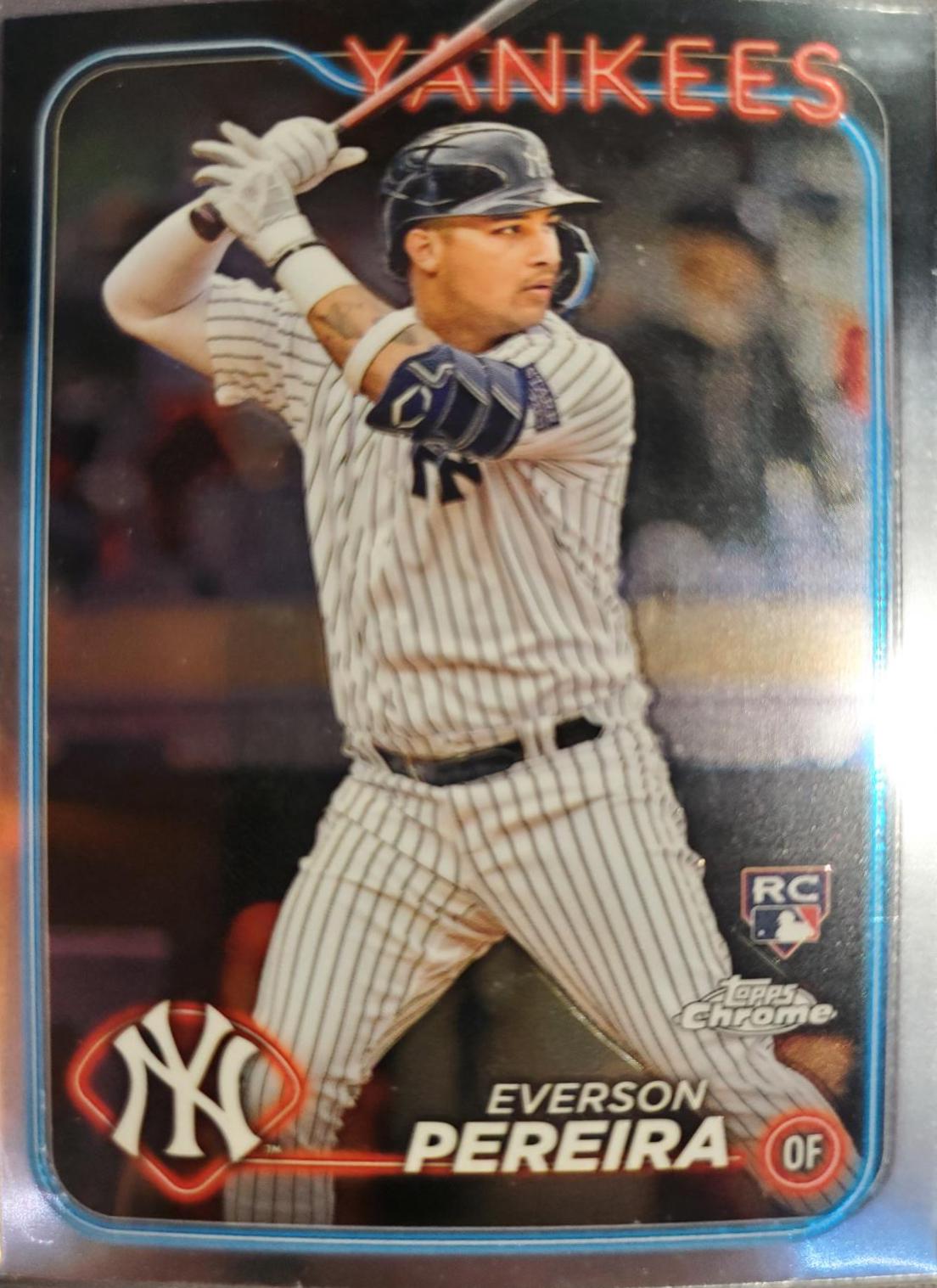 Everson Pereira #238 Baseball Cards 2024 Topps Chrome