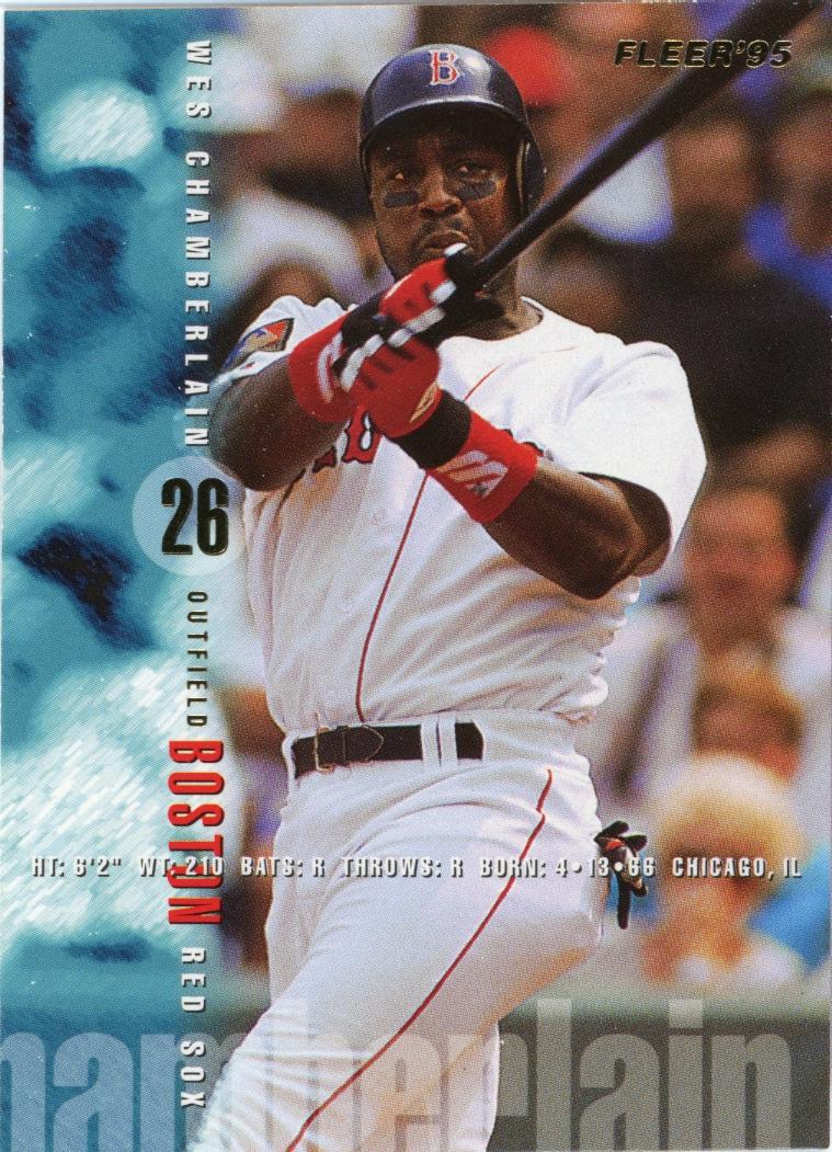 Wes Chamberlain #25 Baseball Cards 1995 Fleer