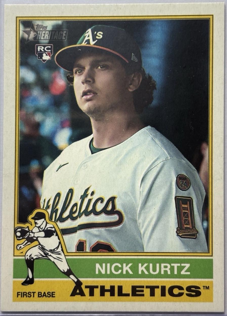 2025 Nick Kurtz [Alternate Cartoon Variation] #706
