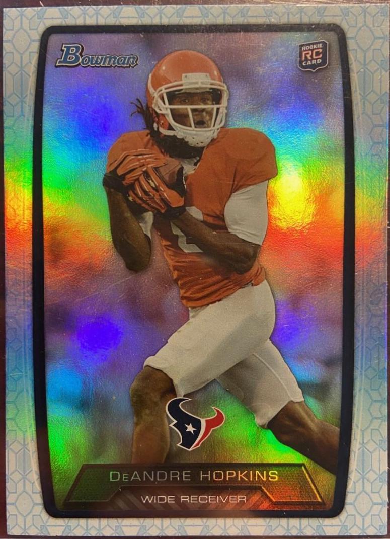 DeAndre Hopkins #180 Football Cards 2015 Bowman Rookies