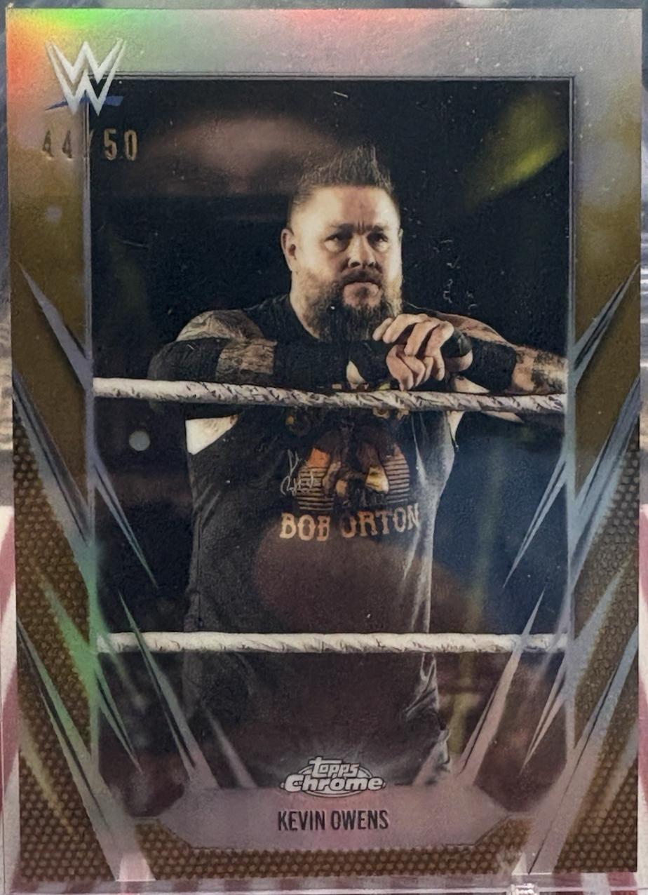 Kevin Owens [Gold Refractor] #51