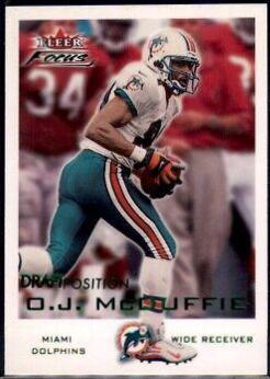 O.J. McDuffie #108 Football Cards 2000 Fleer Focus