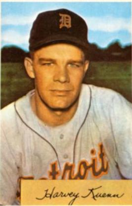 Harvey Kuenn #23 Baseball Cards 1954 Bowman