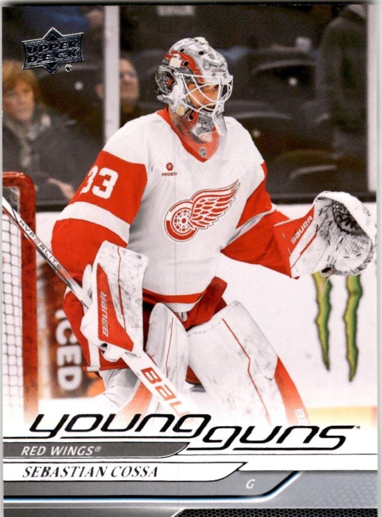 Sebastian Cossa #708 Hockey Cards 2024 Upper Deck