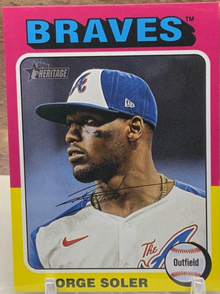 Jorge Soler #546 2024 Topps Heritage Mini Baseball