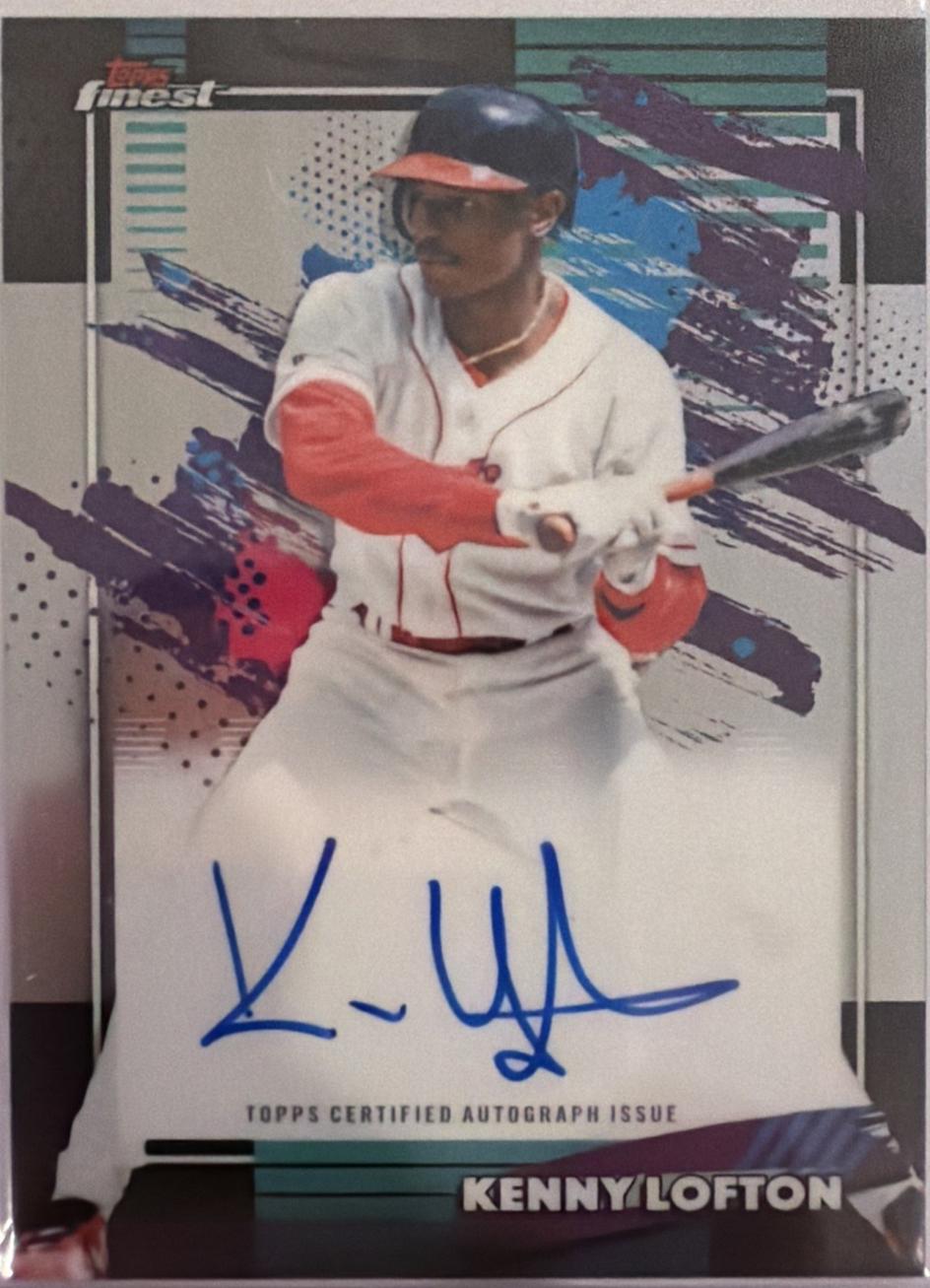 Kenny Lofton #FA-KL 2026 Topps Finest Autograph Baseball