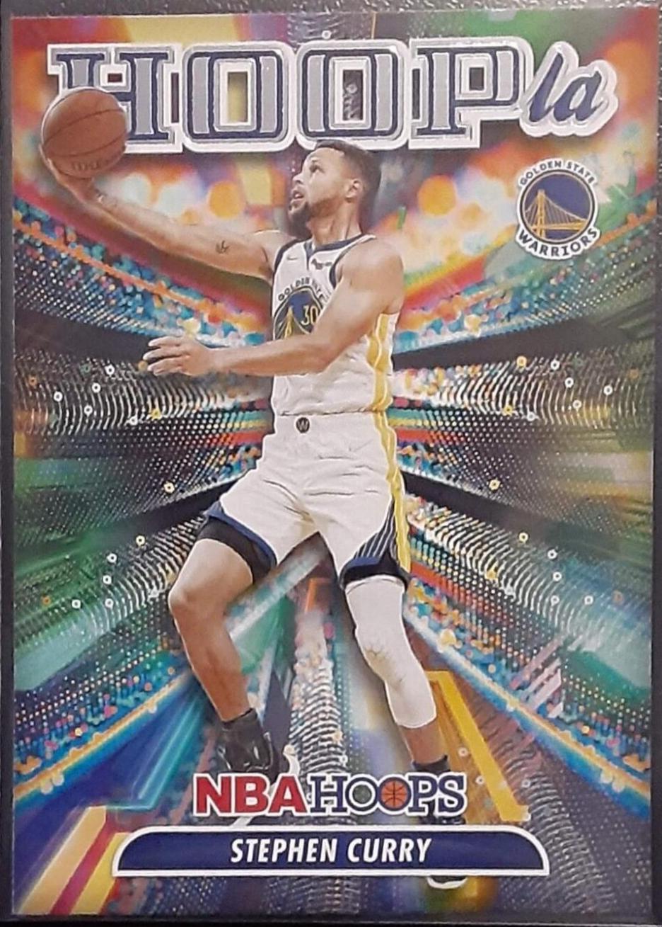 Stephen Curry #2 Basketball Cards 2022 Panini Hoops Hoopla