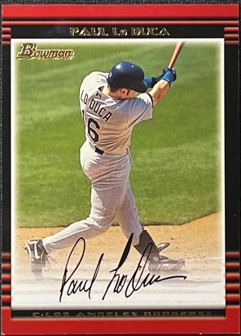 Paul Lo Duca #8 Baseball Cards 2002 Bowman
