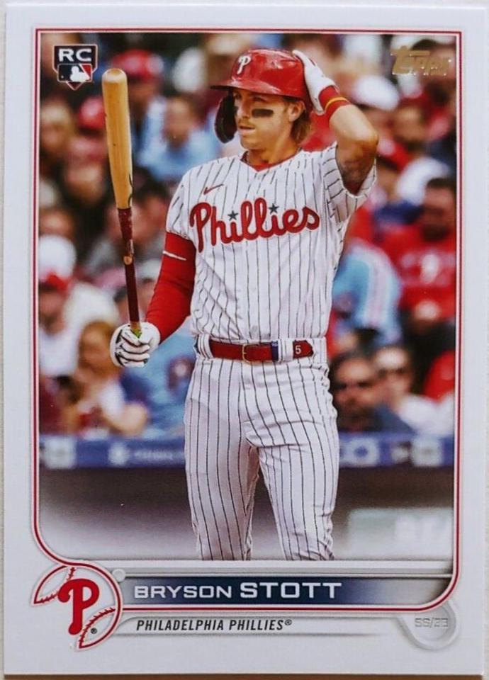 Bryson Stott #US224 Baseball Cards 2022 Topps Update