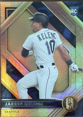 Jarred Kelenic #15 Baseball Cards 2021 Panini Chronicles Gold Standard