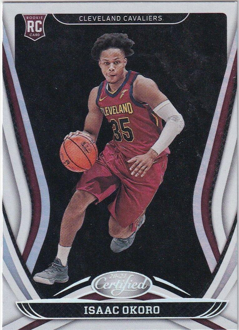 Isaac Okoro #196 Basketball Cards 2020 Panini Certified