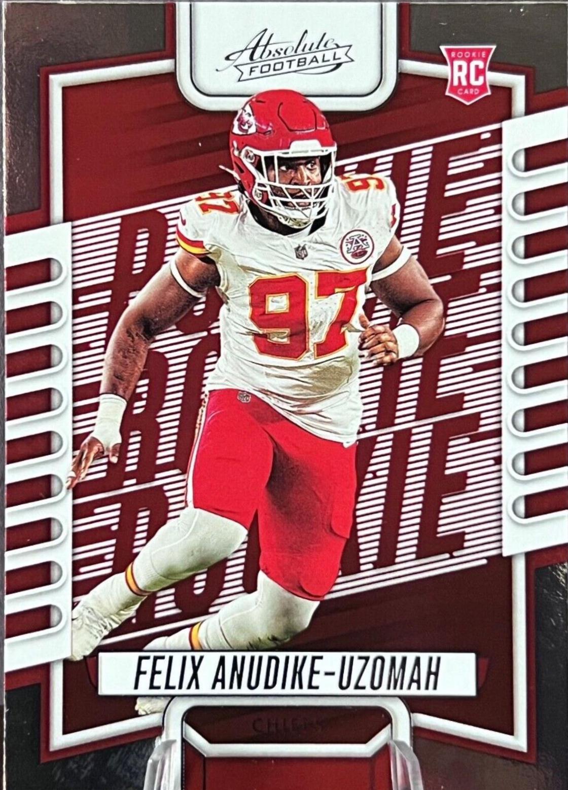 Felix Anudike Uzomah #162 Football Cards 2023 Panini Absolute