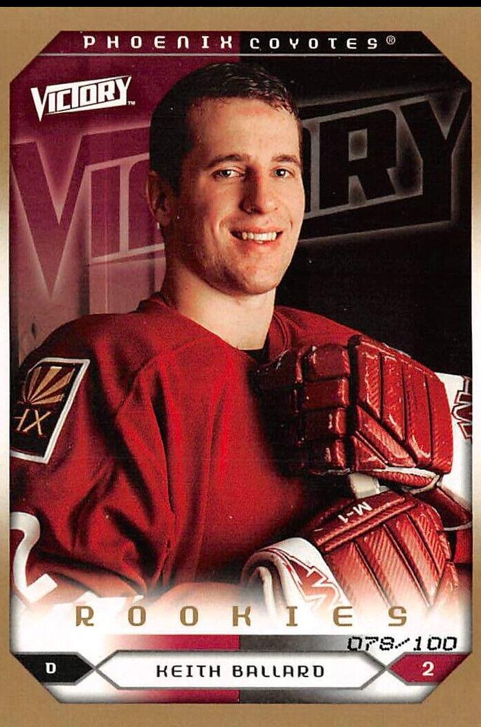 Keith Ballard #266 Hockey Cards 2005 Upper Deck Victory