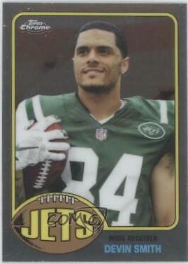 Devin Smith #76-DS Football Cards 2015 Topps Chrome 1976