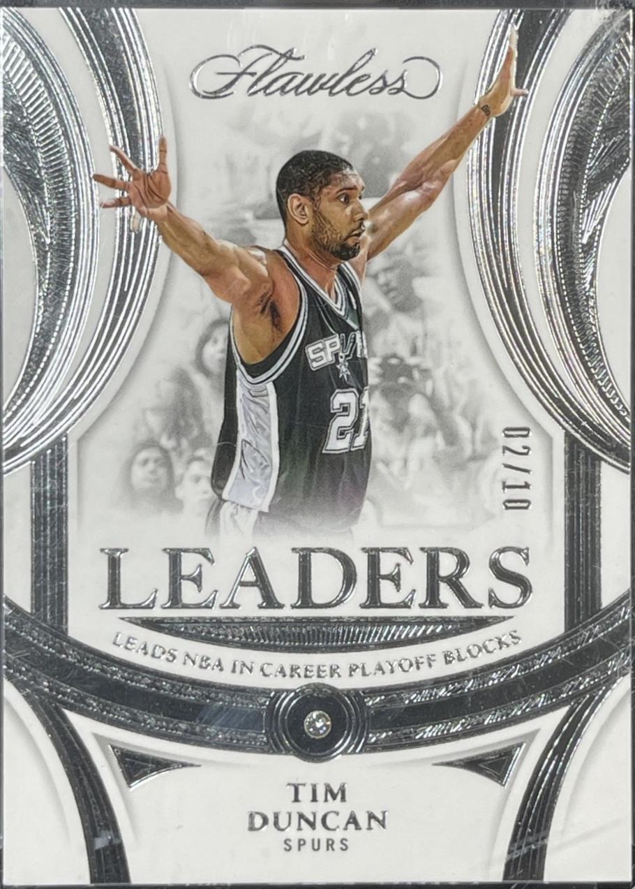 Tim Duncan #168 2024 Panini Flawless Basketball