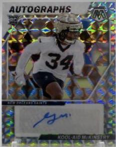 Kool-Aid McKinstry #AM-KAM Football Cards 2024 Panini Mosaic Autographs Mosaic