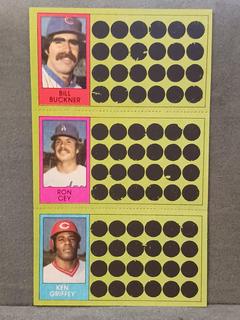 Bill Buckner, Ron Cey, Ken Griffey #55, 73, 91