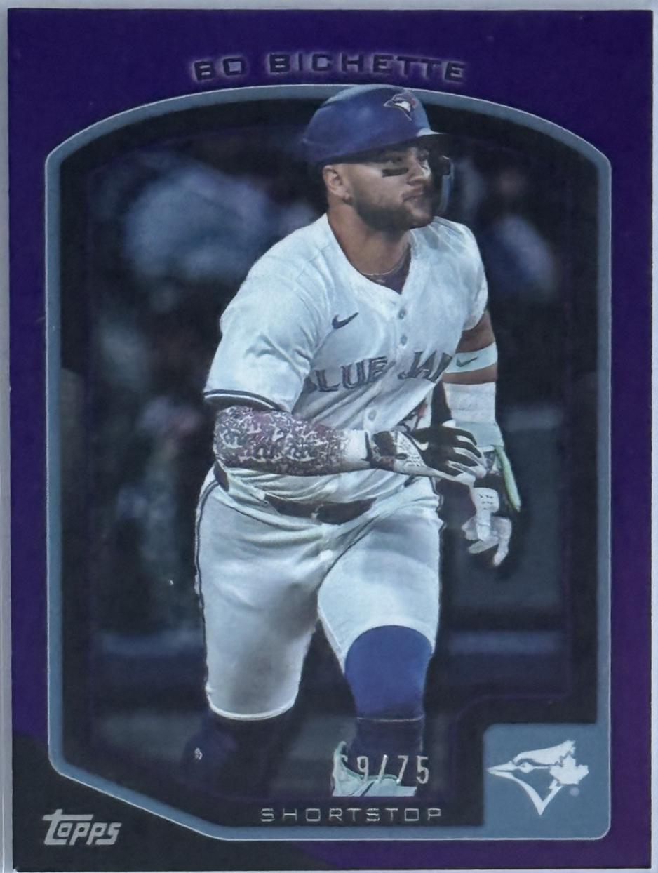 Bo Bichette [Purple Foil] #5