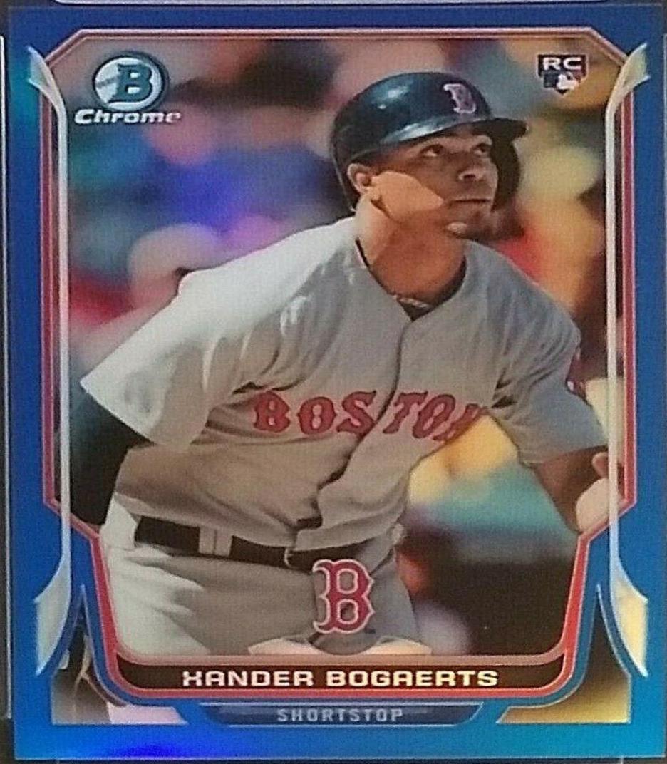 Xander Bogaerts [Blue Refractor] #1
