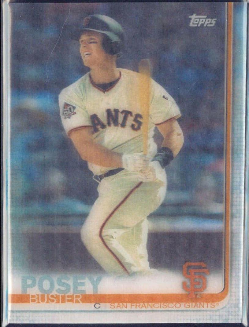 Buster Posey #157 Baseball Cards 2019 Topps on Demand 3D