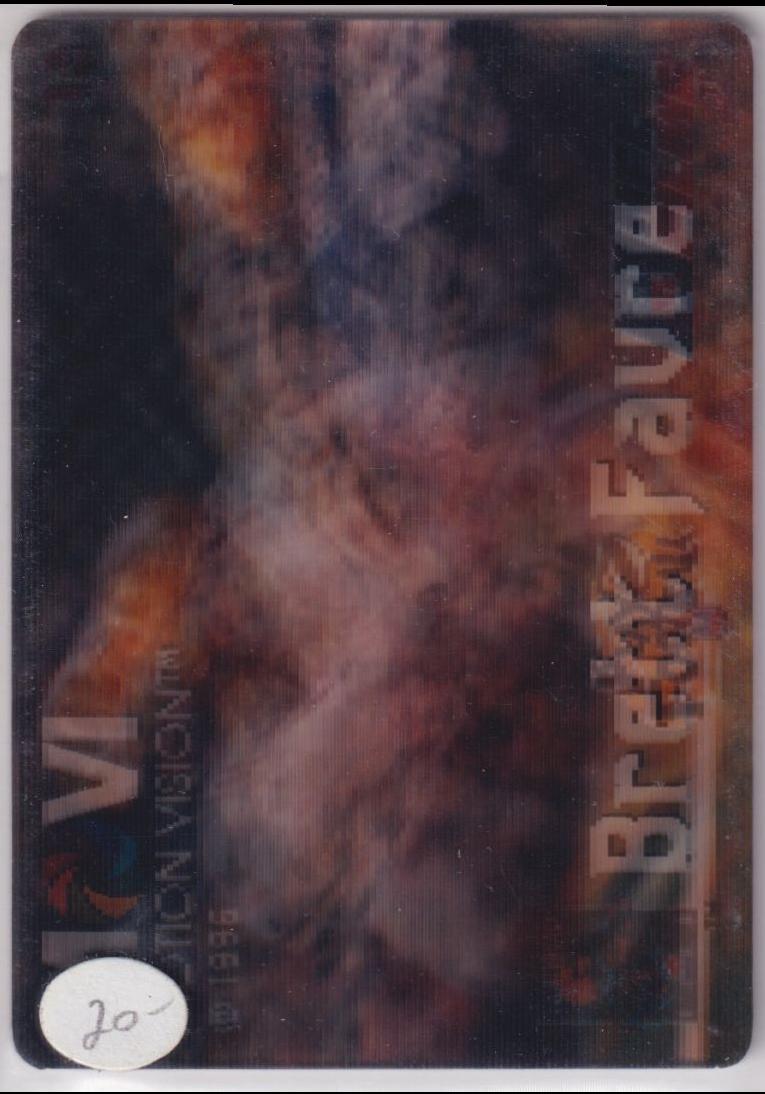 Brett Favre #13 1996 Motion Vision Football
