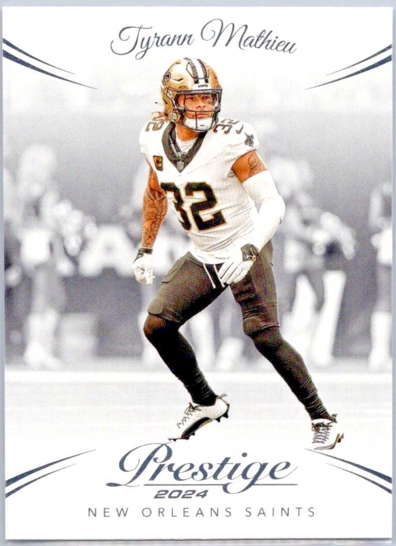 Tyrann Mathieu #217 Football Cards 2024 Panini Prestige