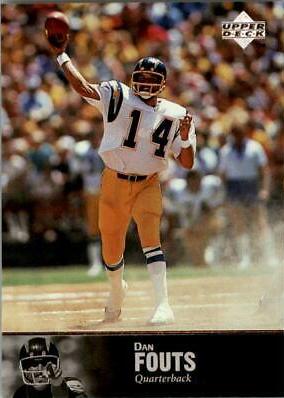 Dan Fouts #7 Football Cards 1997 Upper Deck Legends