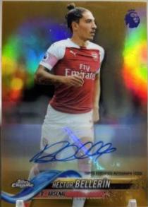Hector Bellerin [Autograph Orange Refractor] #72