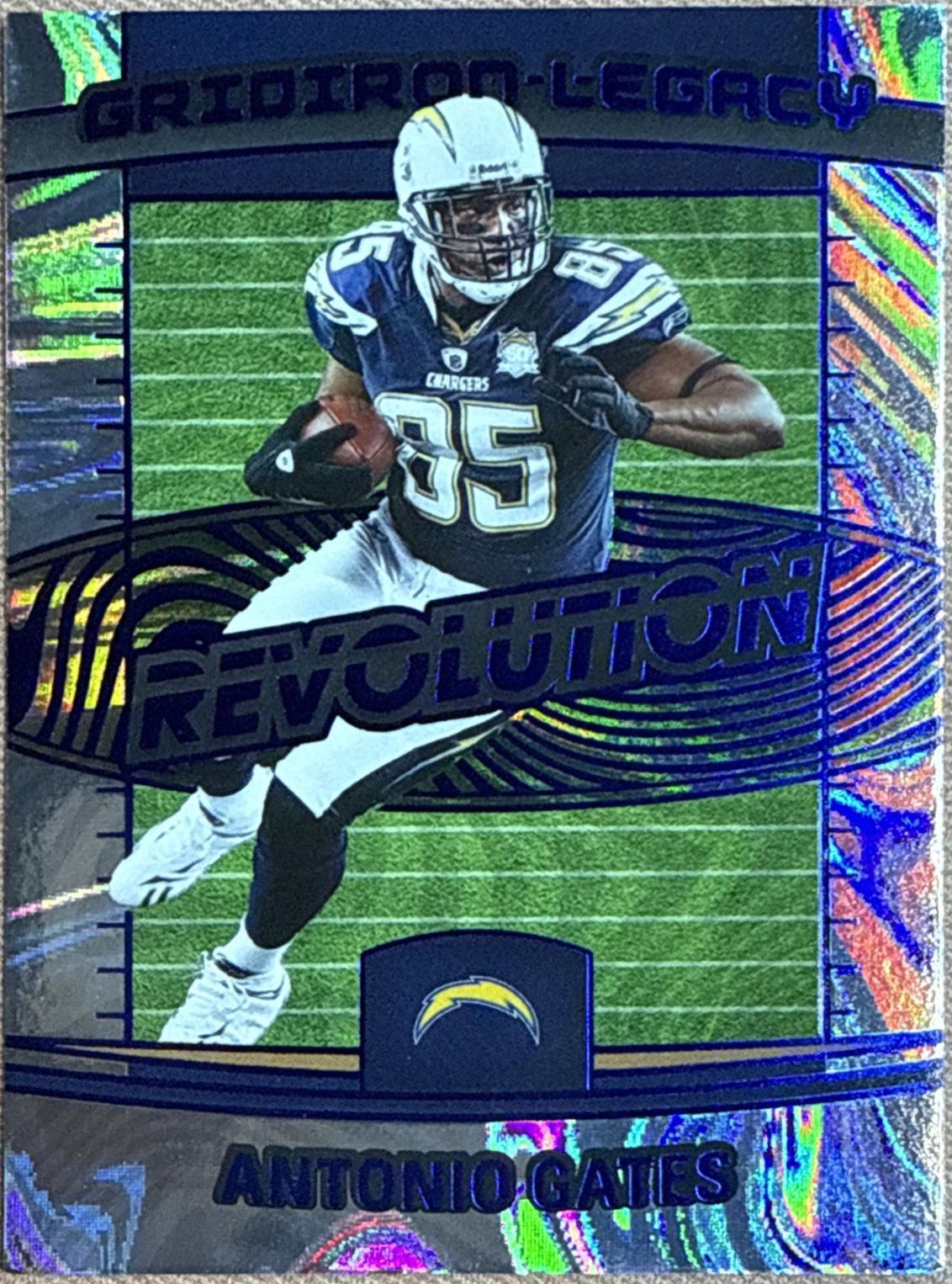 Antonio Gates [Blue Swirl] #10