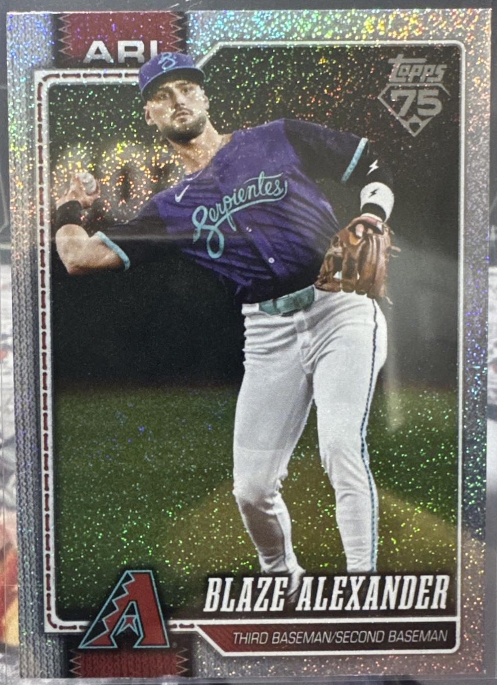 Blaze Alexander [Sandglitter] (2026 Topps)