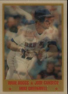 Wade Boggs / Jose Canseco / Mike Greenwell