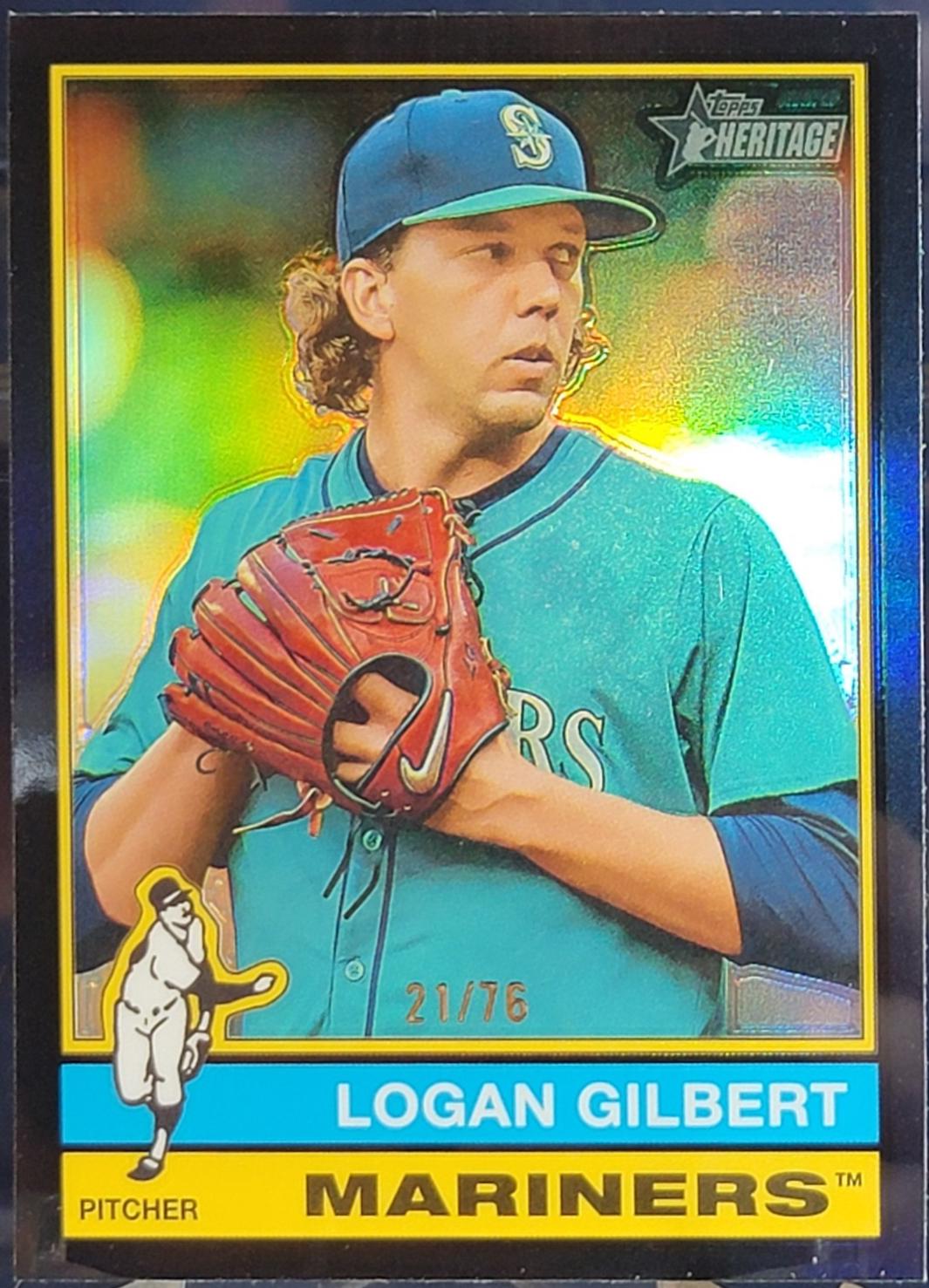 Logan Gilbert [Black Chrome] #492
