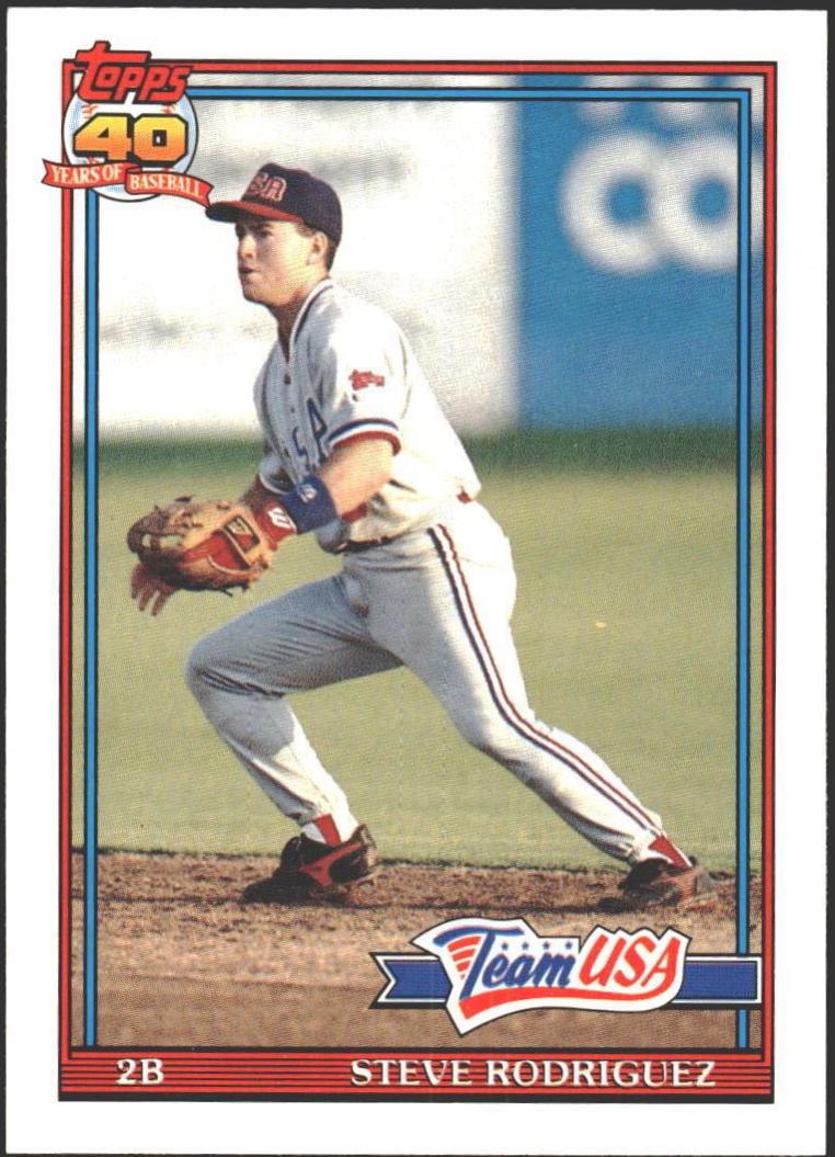 Steve Rodriguez #102T Baseball Cards 1991 Topps Traded Tiffany