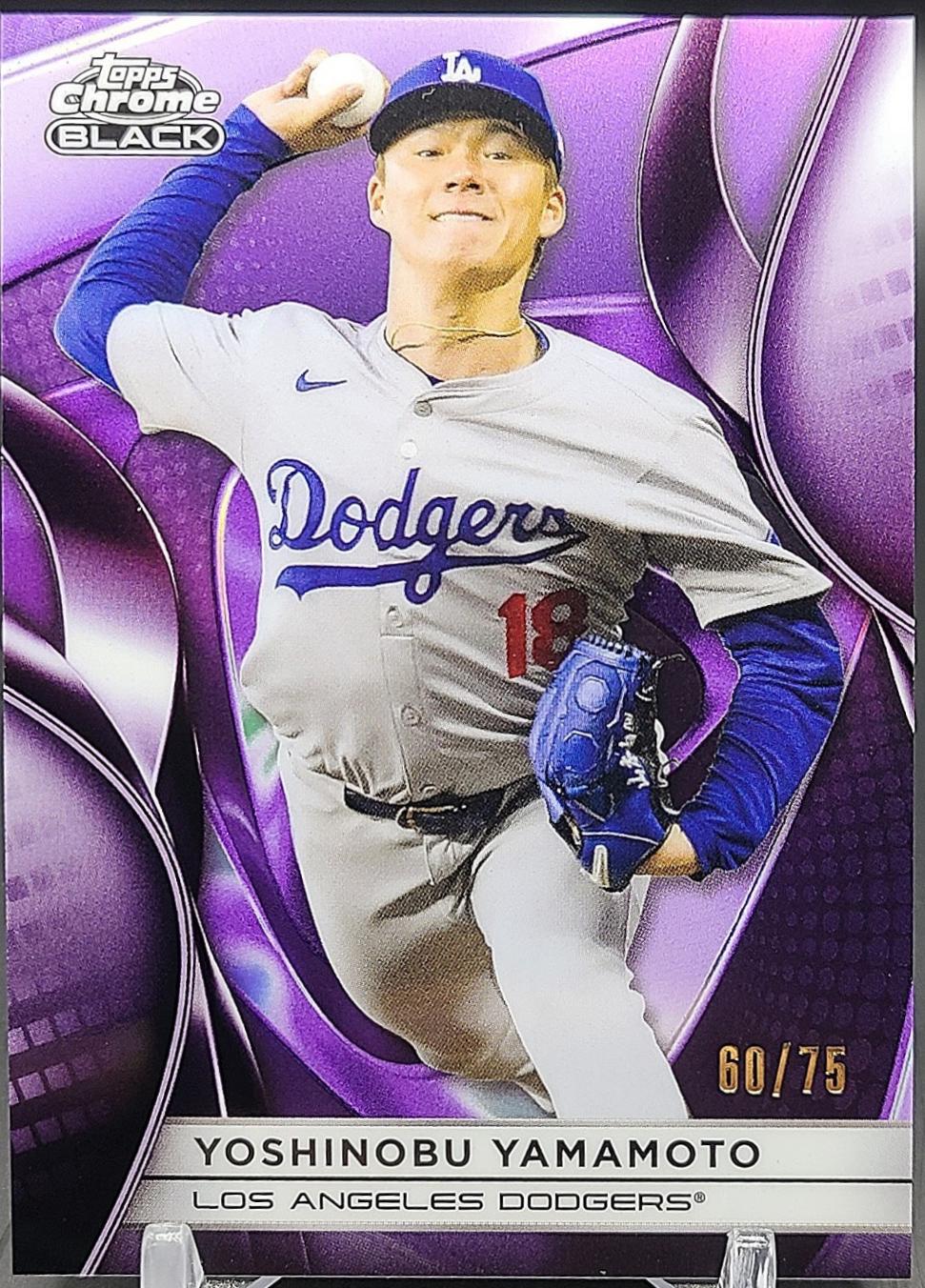 Yoshinobu Yamamoto [Purple Refractor] #64 Prices | 2025 Topps