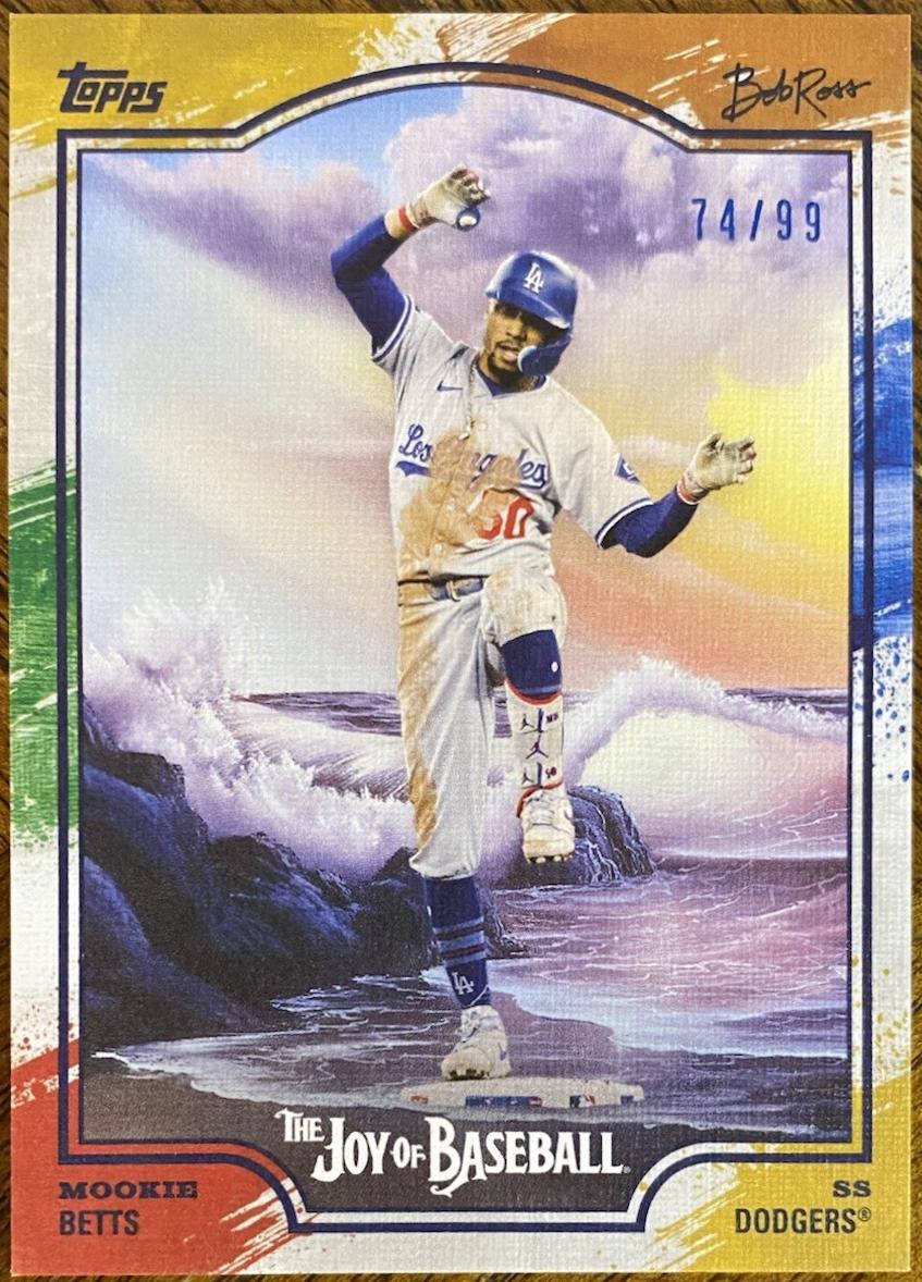 Mookie Betts [Paint Splatter] #10
