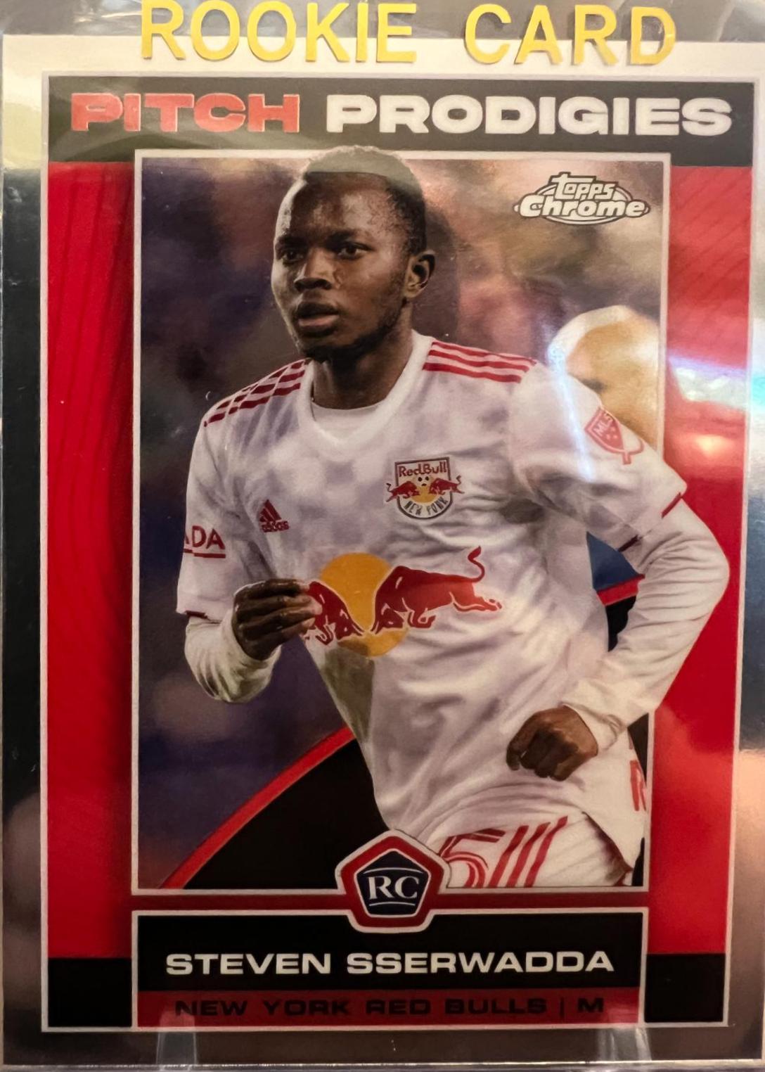 Steven Sserwadda #32 Soccer Cards 2023 Topps MLS