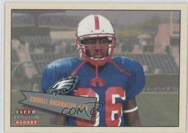 Correll Buckhalter #444 2001 Fleer Tradition Glossy Football