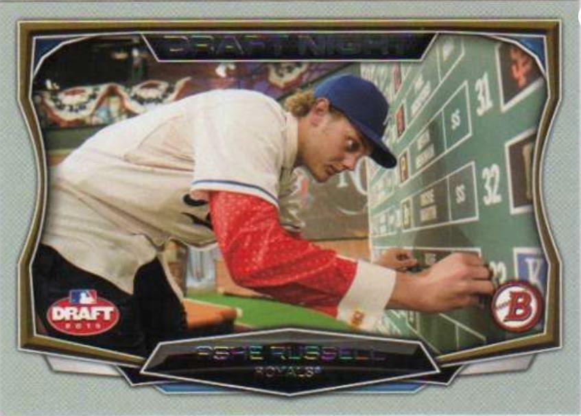 Ashe Russell #DN-3 Baseball Cards 2015 Bowman Draft Night