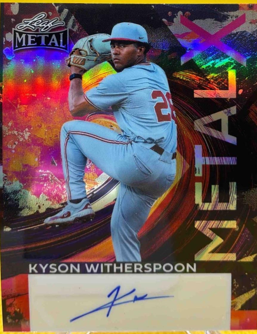 Kyson Witherspoon [Super Prismatic Gold] #MX-KW1