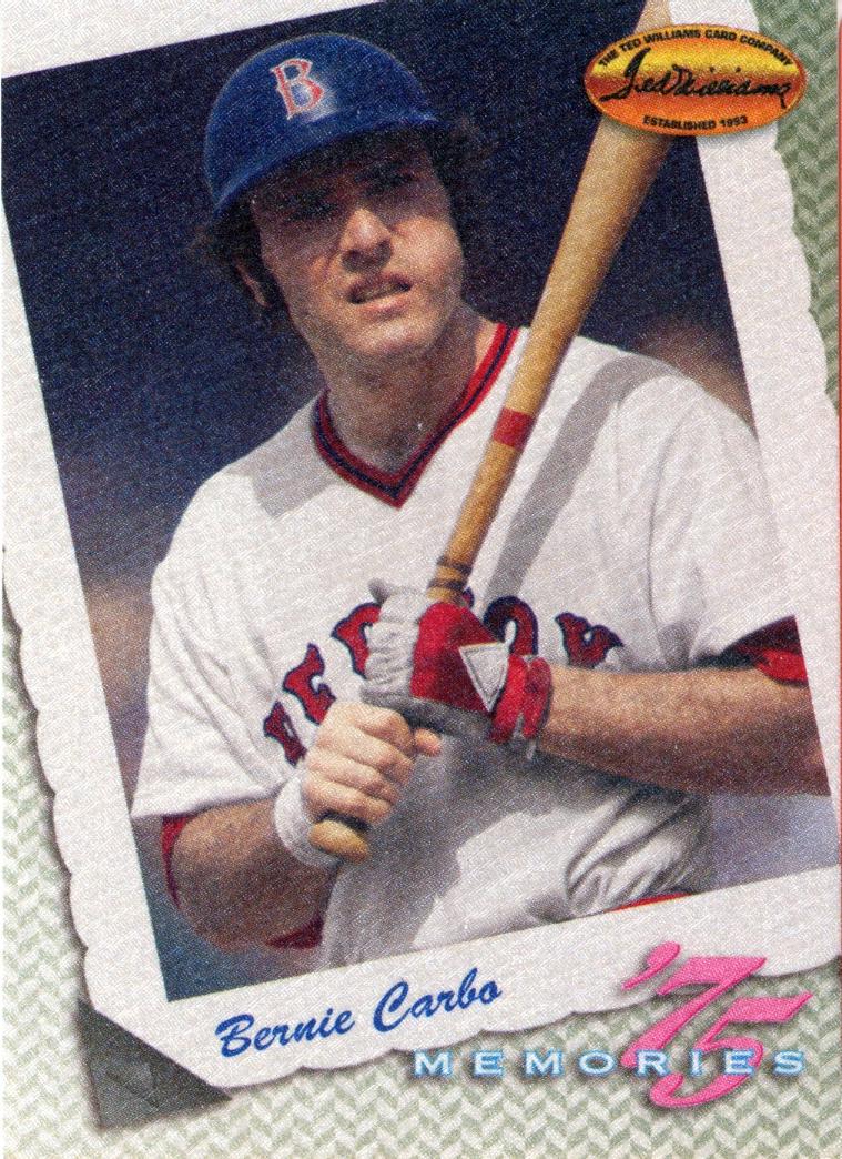 Bernie Carbo #M33 Baseball Cards 1994 Ted Williams Co. Memories