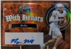 Bo Nix [Fire Prismatic] #WH-BN1 Football Cards 2024 Leaf Metal With Honors Autograph Prices