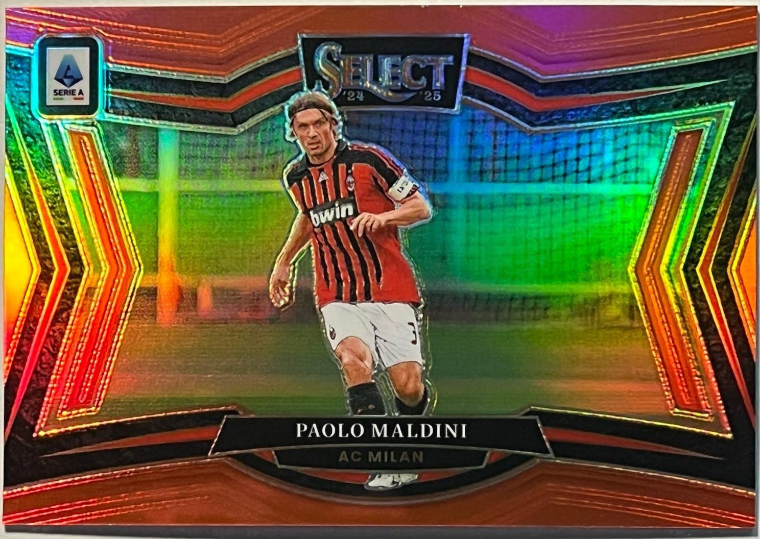 Paolo Maldini [Red] #236 Prices | 2024 Panini Select Serie A | Soccer Cards