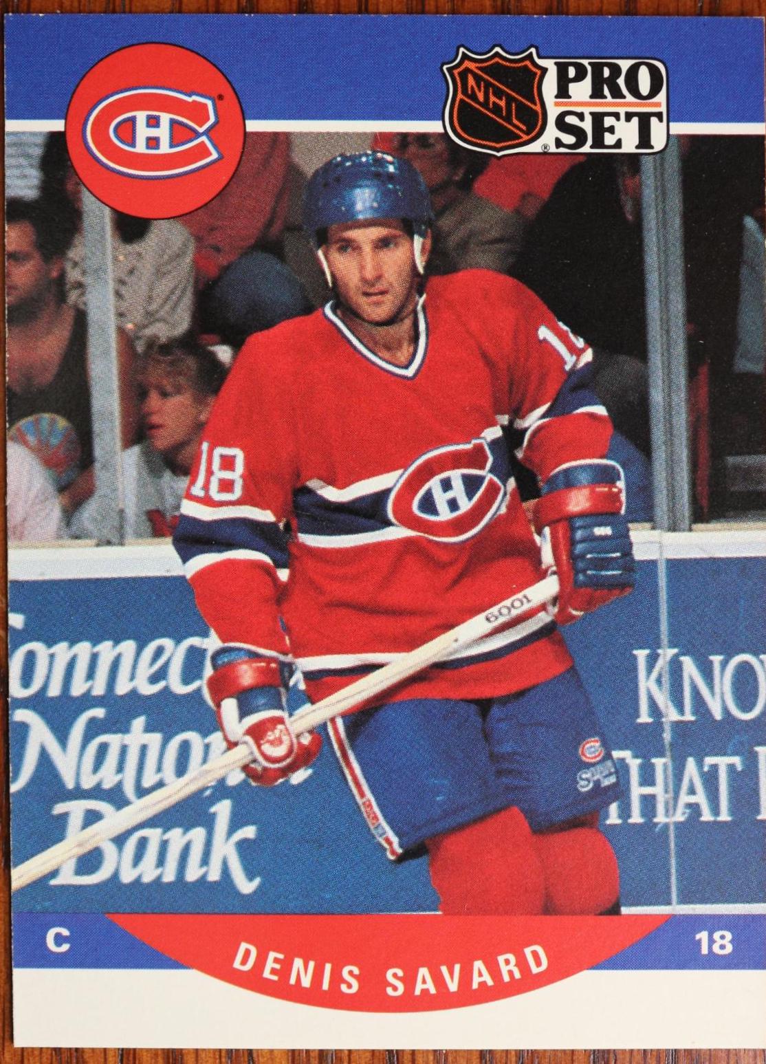 Denis Savard #473 Hockey Cards 1990 Pro Set